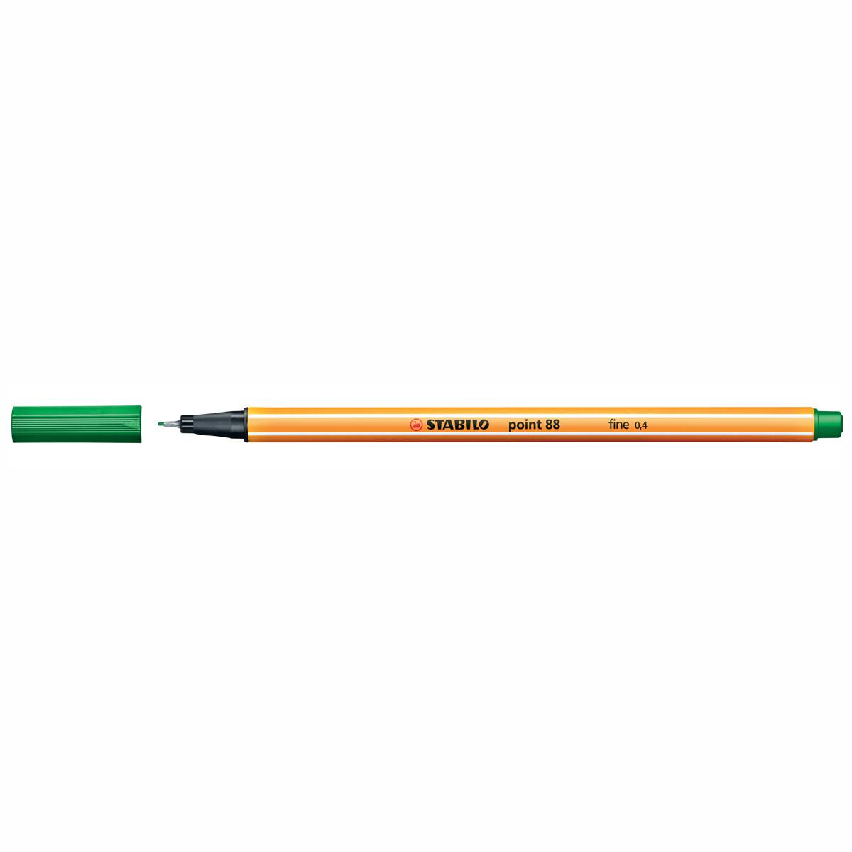 STABILO Fineliner point 88 Einzelstift 60 Einzelfarben [Farbe wählbar]