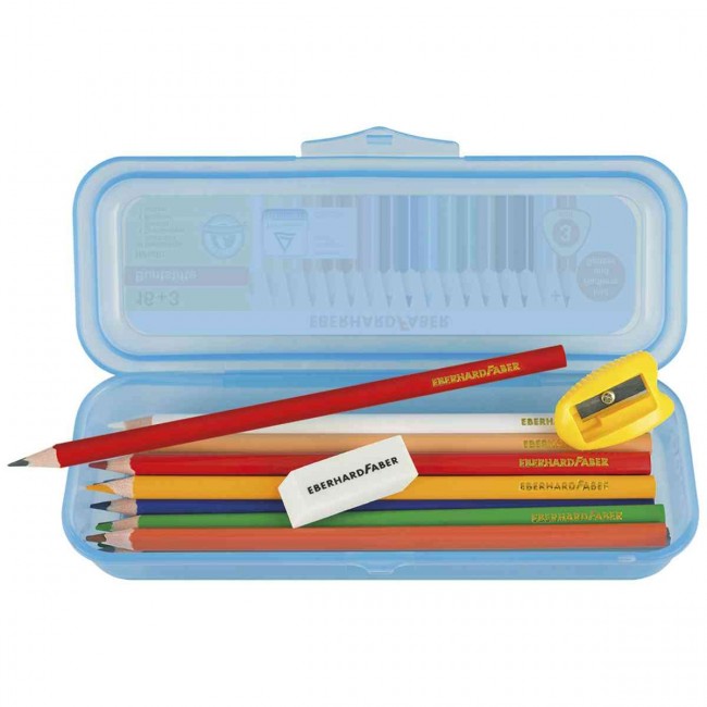 Eberhard Faber 551016 – Set De Rotuladores Con Purpurina, 16 Colores Básicos Y Pastel, Puntas Resistentes, Tinta A Base De Agua, Ideal Para Manualidades, Regalos Y Proyectos Creativos