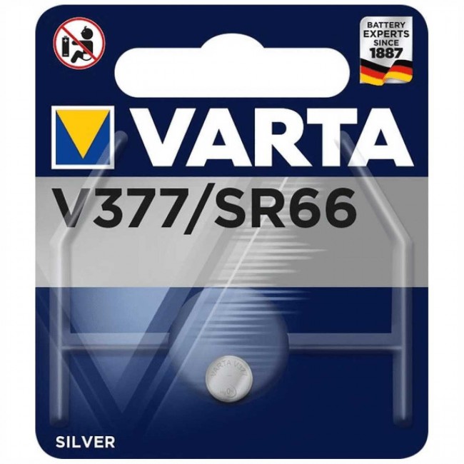 VARTA Batterie V377 SR66 SR626SW AgO 1,55V 24mAh